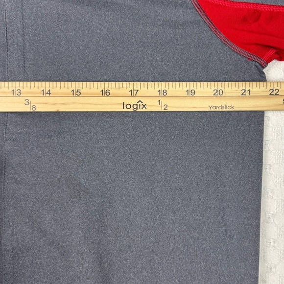 Smartwool PhD Merino Wool Blend Full Zip Jacket Mens Large Gray Red Performance - Picture 6 of 16